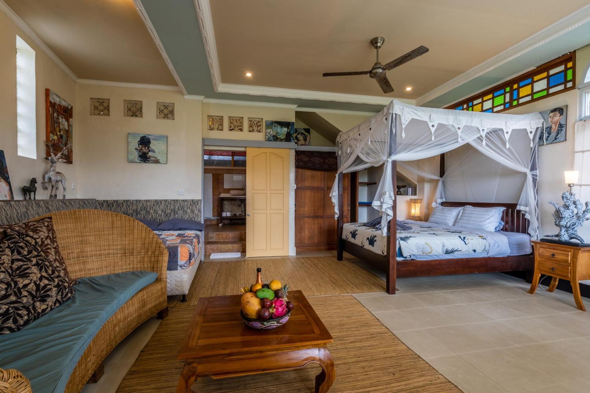 Tirta Asri Ubud Villa חדר תמונה