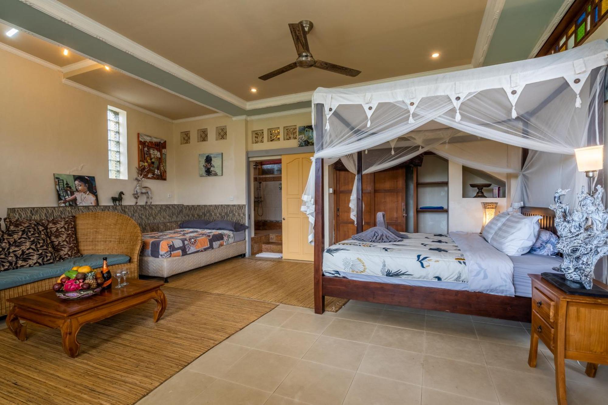 Tirta Asri Ubud Villa חדר תמונה